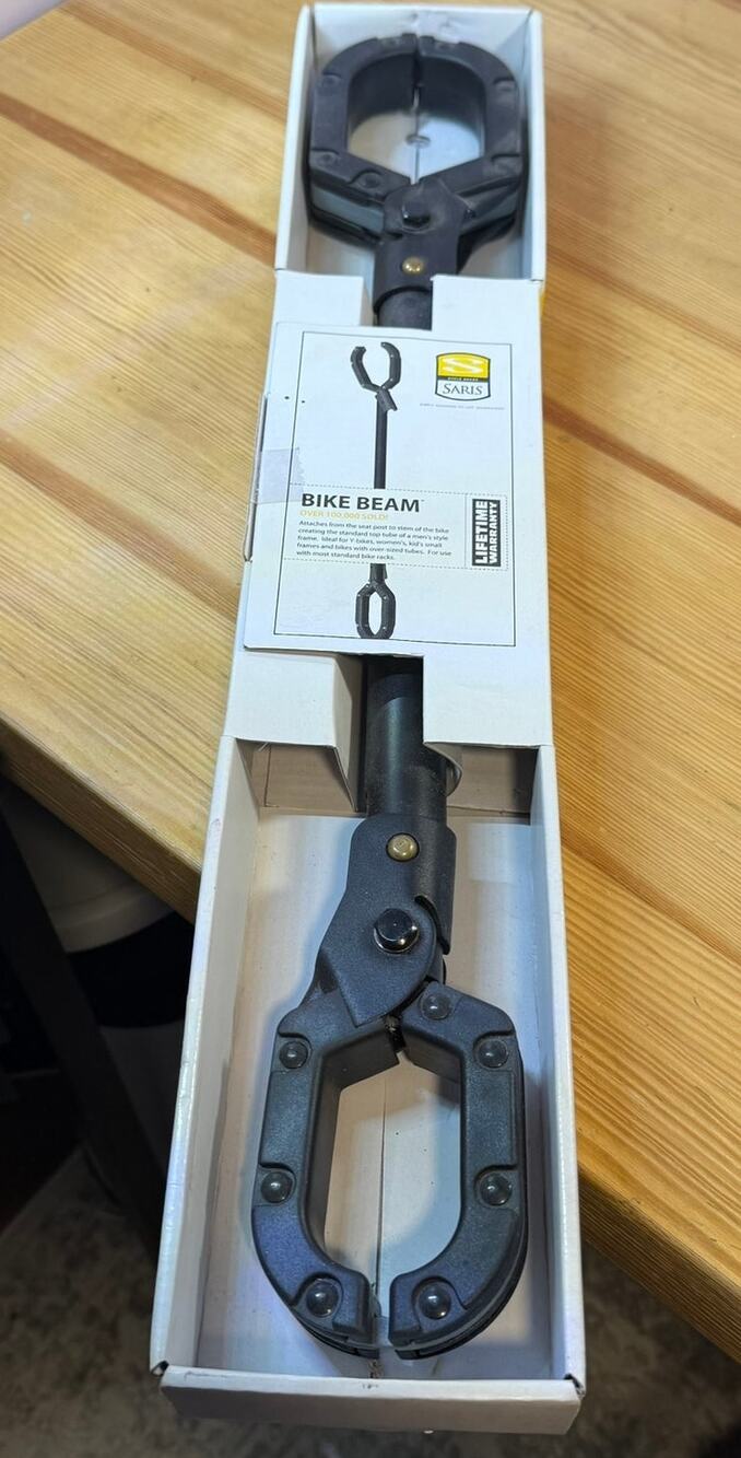 Saris Bike Beam Adjustable Bicycle Rack Adapter Bar 19-25" w Original Box